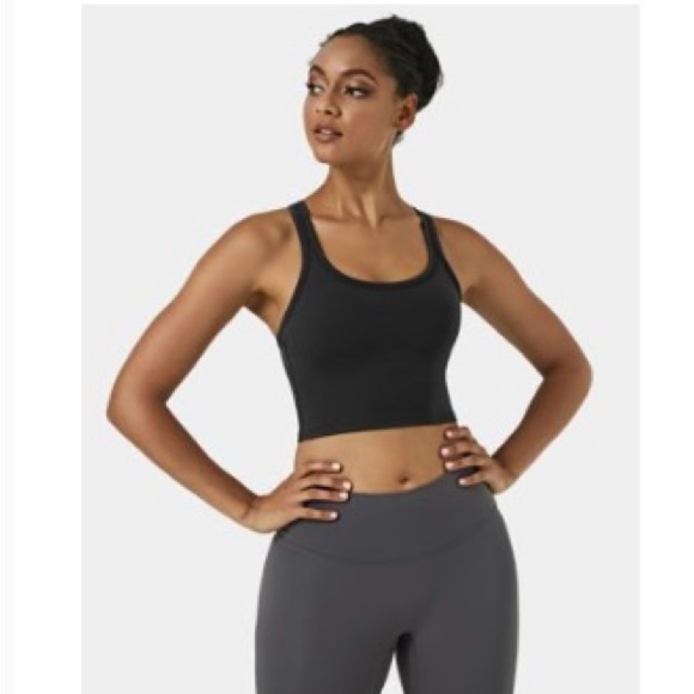 Halara Racerback Workout Cropped Tank Top Bundle of 4